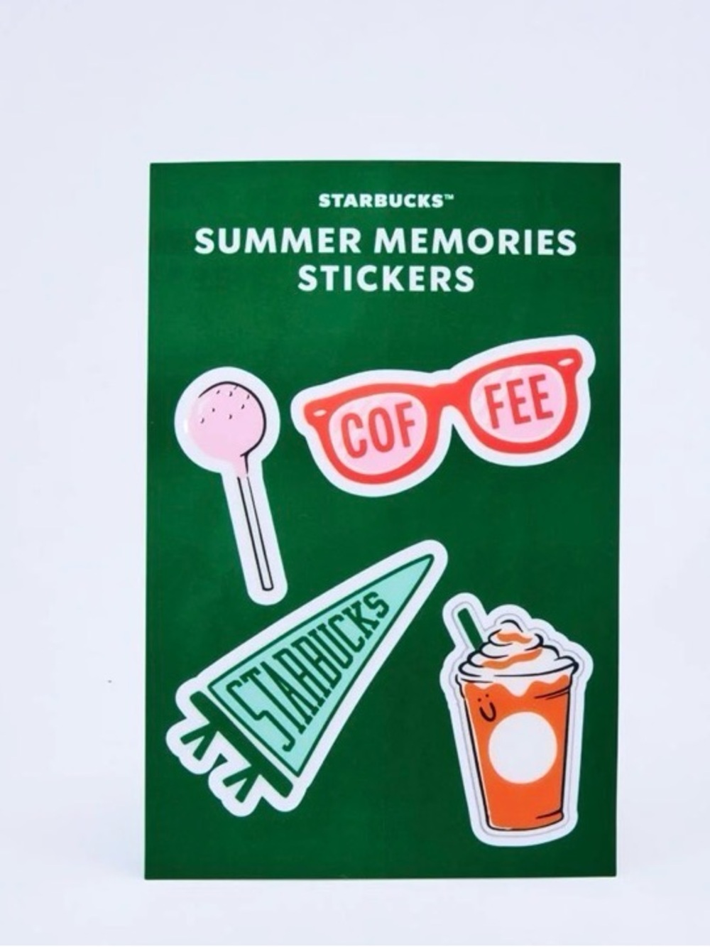 Starbucks Road Trip Collection Summer Memories Sticker Pack